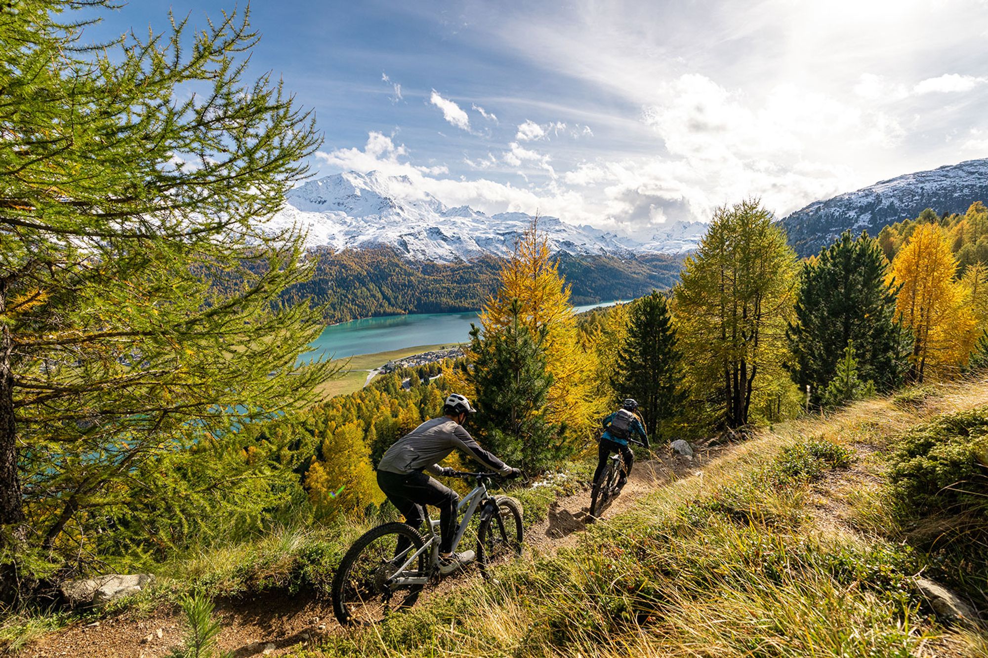 Wegweiser Engadin Spätsommer Symphonie