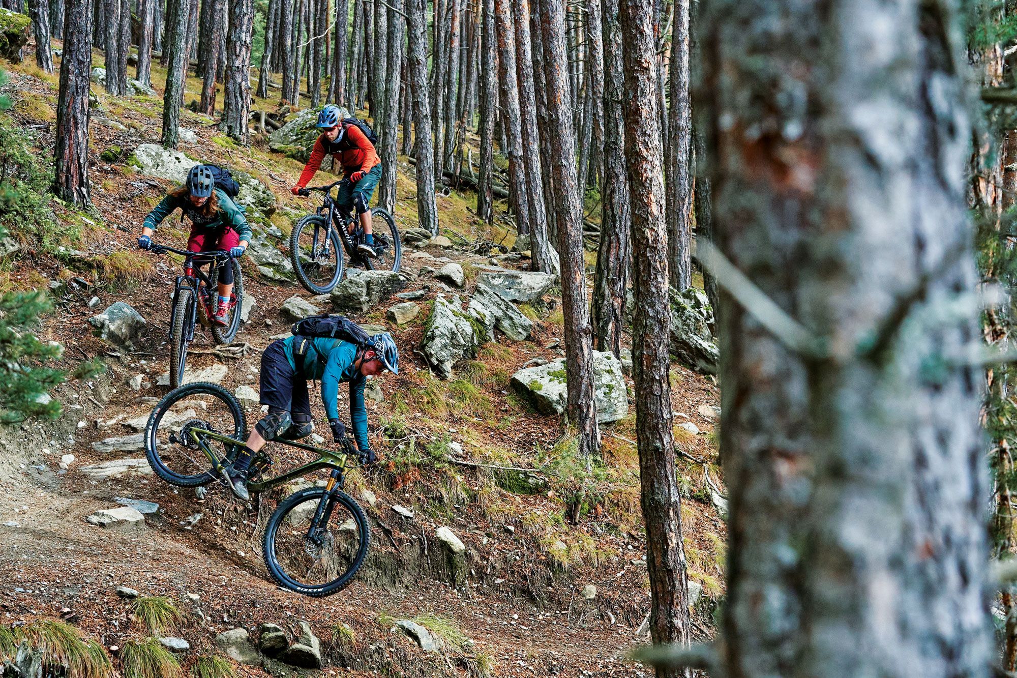 7 Bikes im Test: die schnellsten Enduros und Trailbikes 2020