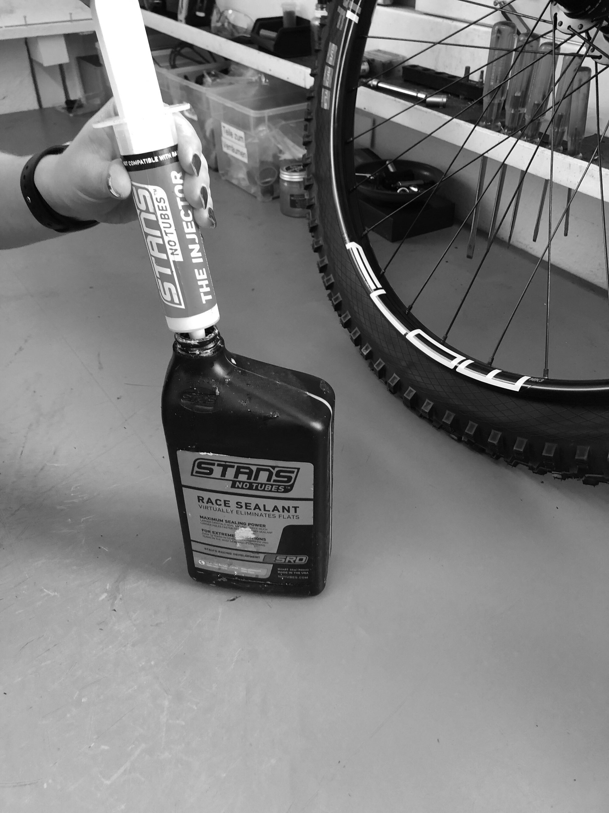 Hintergrund Tubeless Die Milch macht's