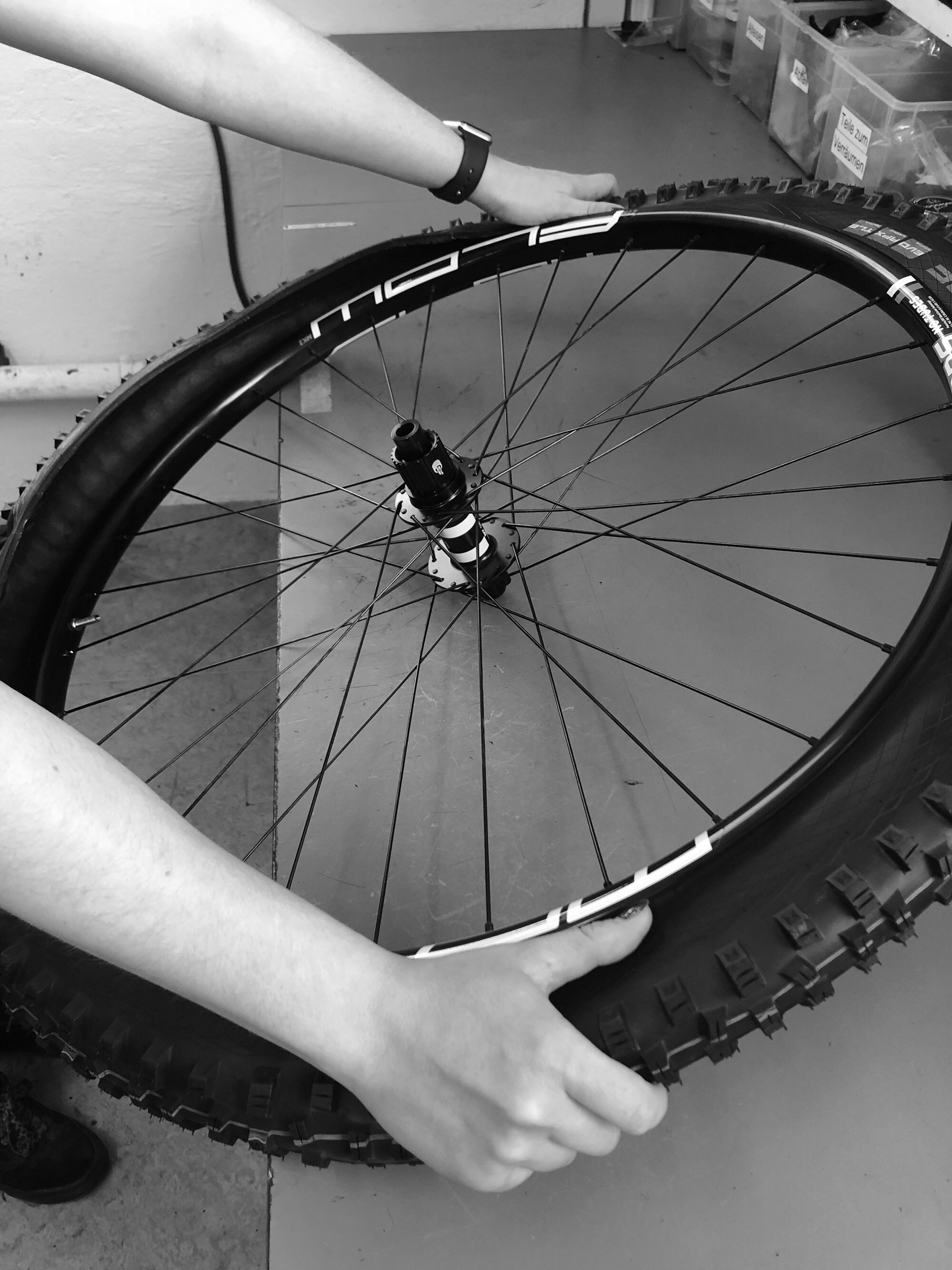 Hintergrund Tubeless Die Milch macht's