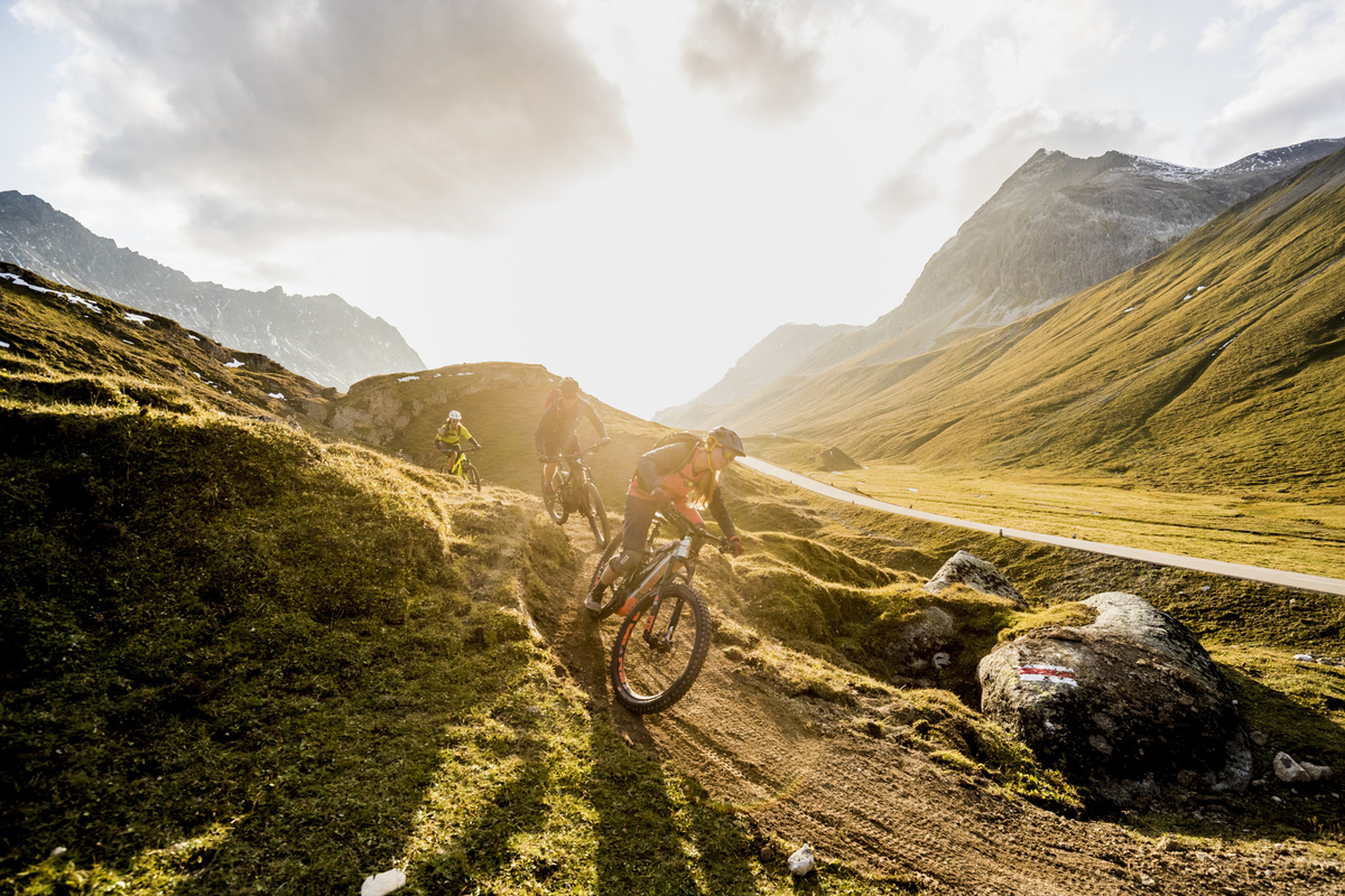 E-MTB Test in Pontresina Hotel Palü