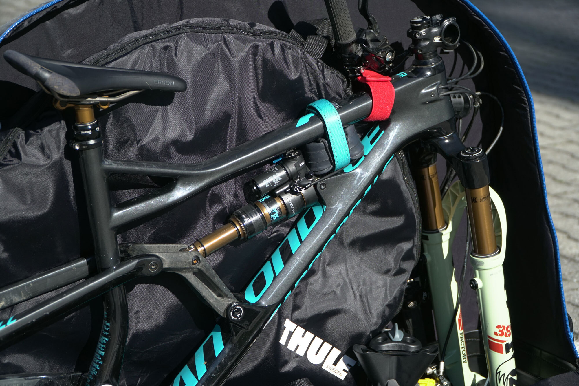 Verpackungskünstler   Vier Bike Bags im Test