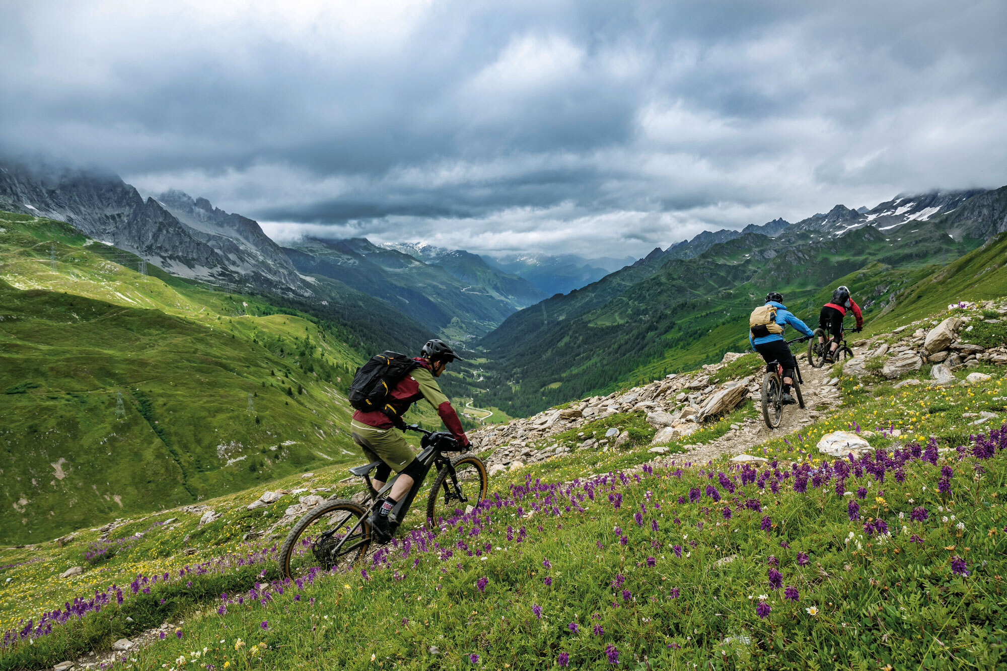Schneller Doppelpass Schweizer Alpencross