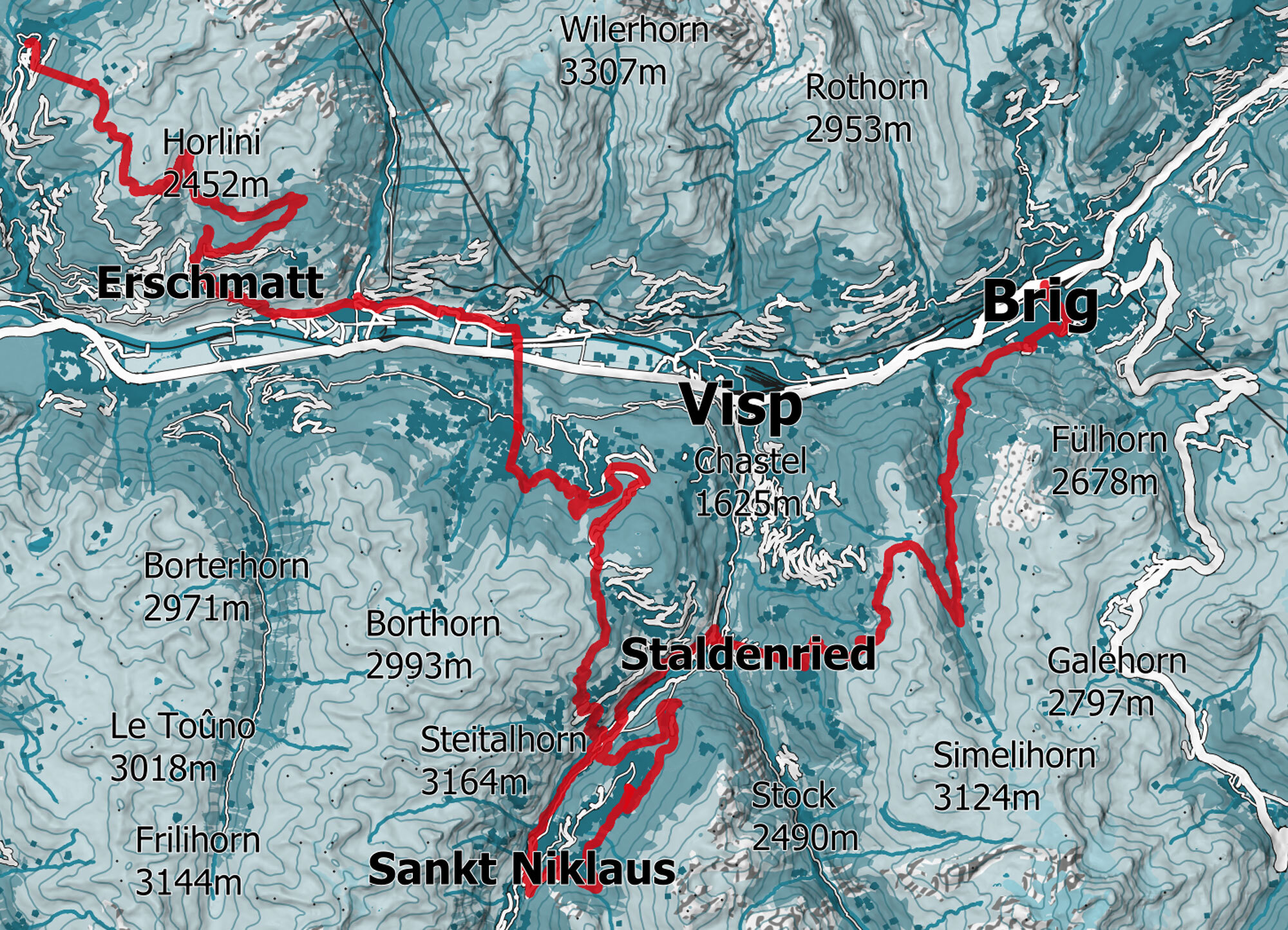 Das Wallis entdecken Viel Wahl, keine Qual