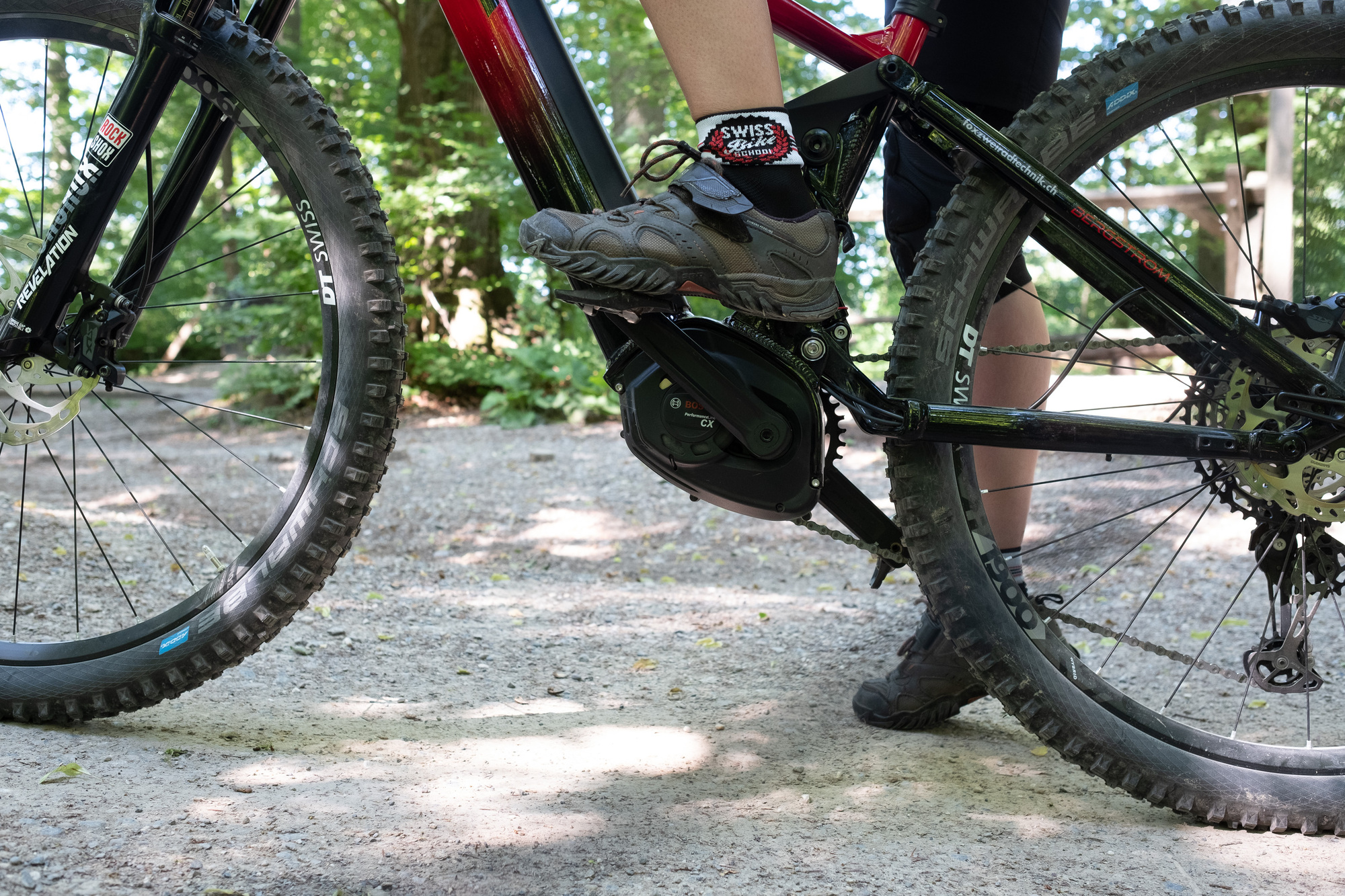 E-MTB Fahrschule Anfahren am Berg