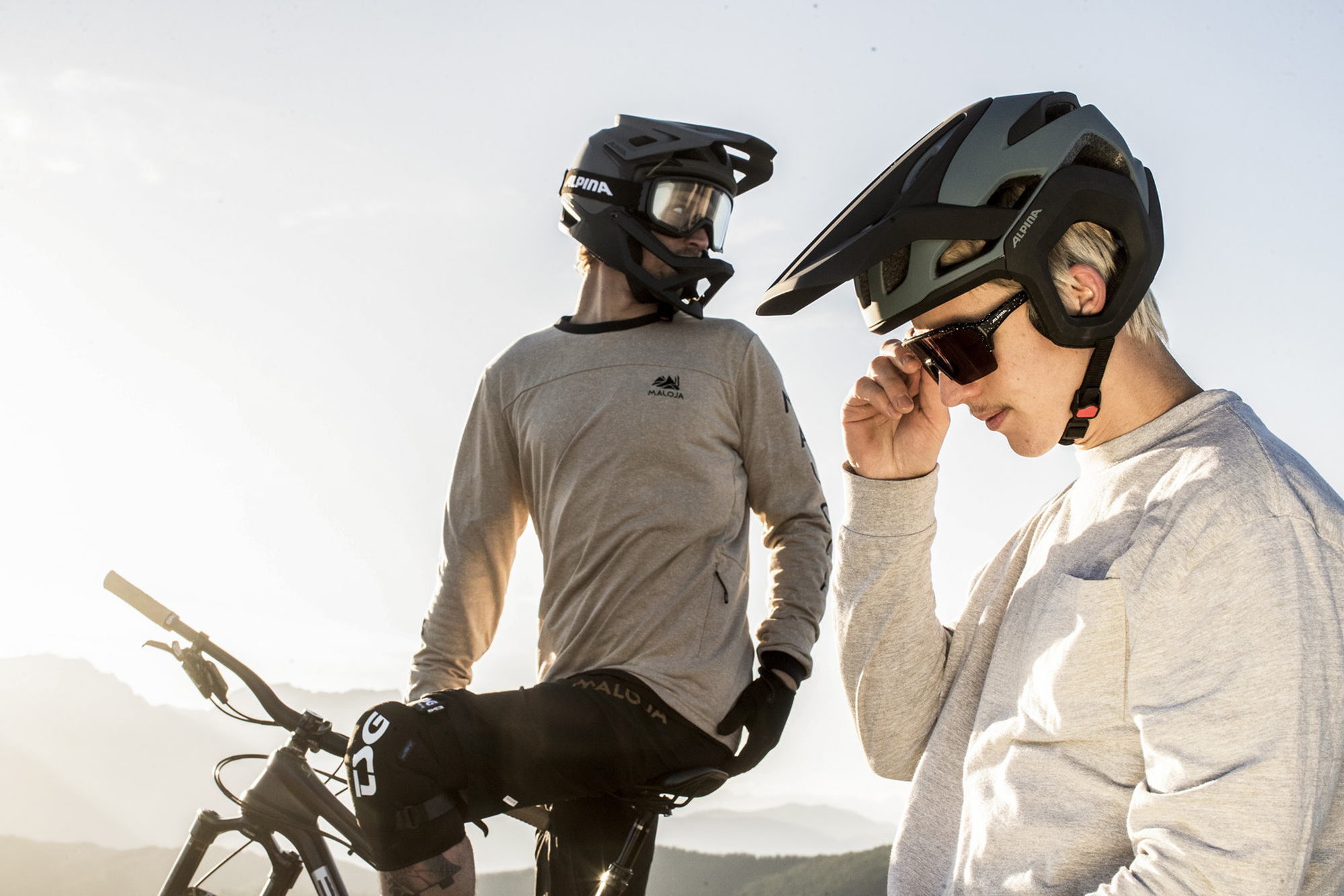 Trail-Offensive Neue Helme von Alpina