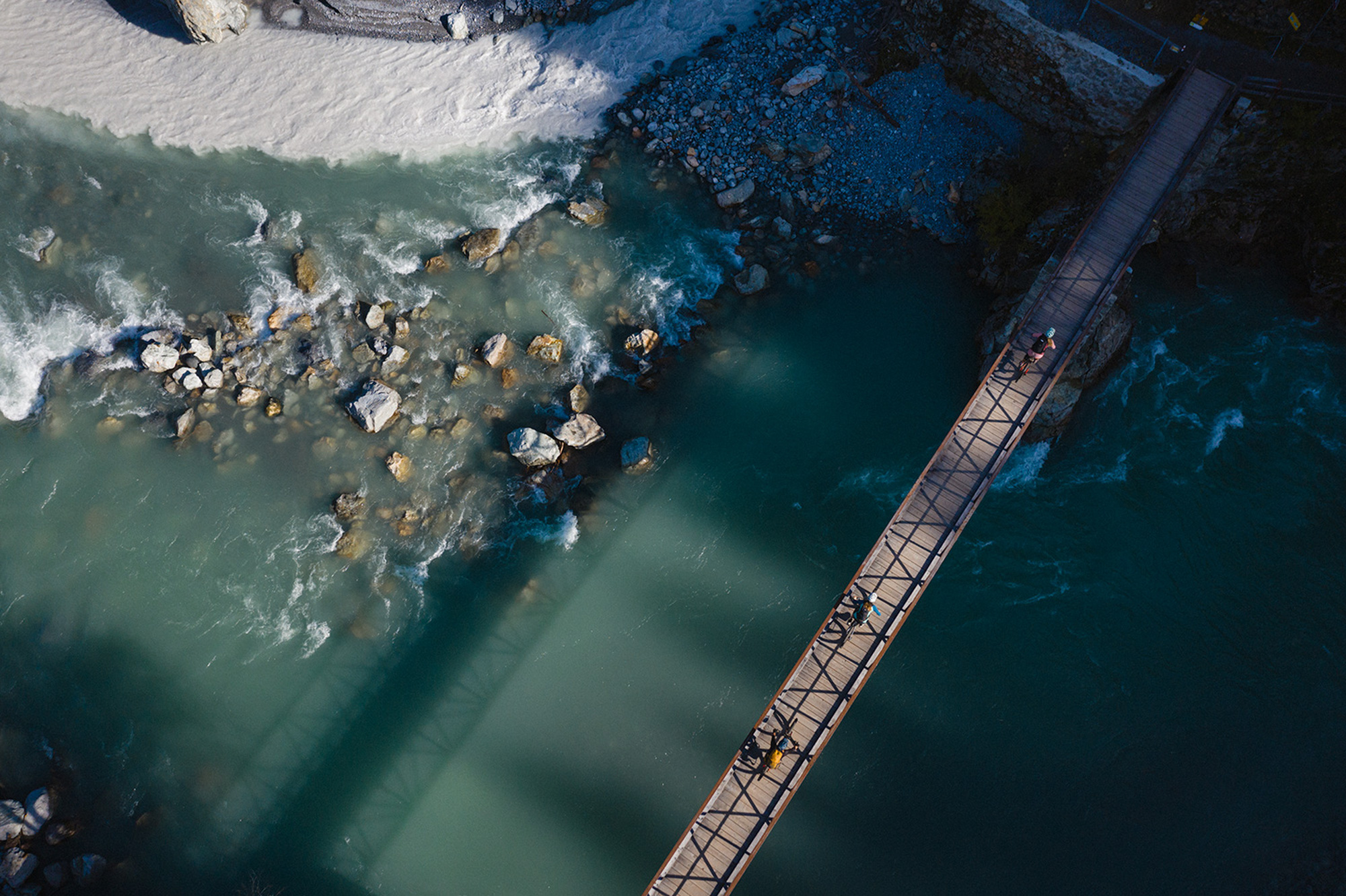 Engadin Scuol Zernez:   Alles im Fluss
