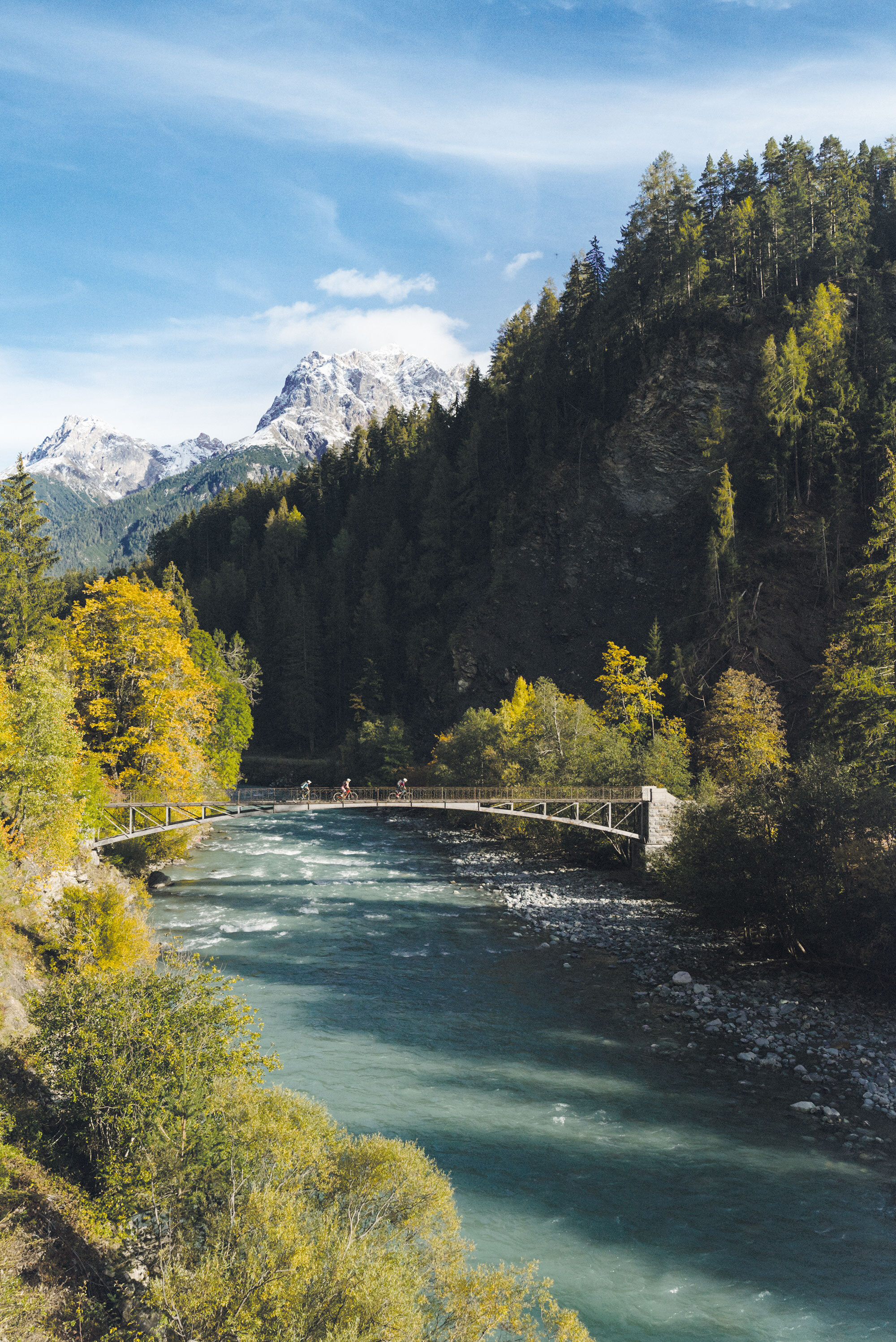 Engadin Scuol Zernez:   Alles im Fluss