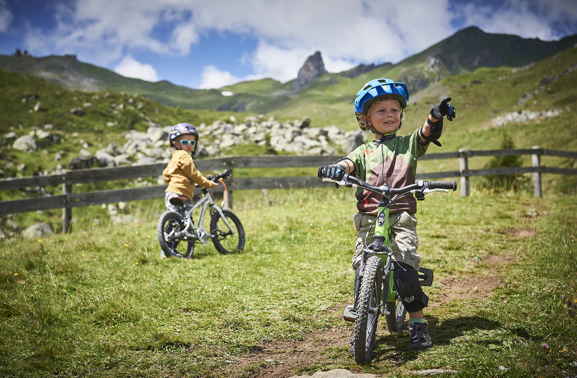 Mountainbiken mit Kids: Hier steppt der Bär Mountainbiken mit Kids: Hier steppt der Bär