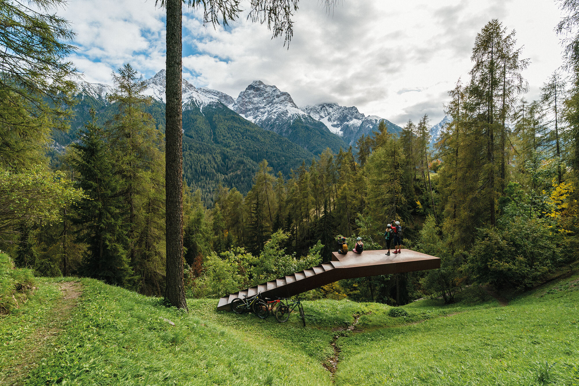 Engadin Scuol Zernez:   Alles im Fluss