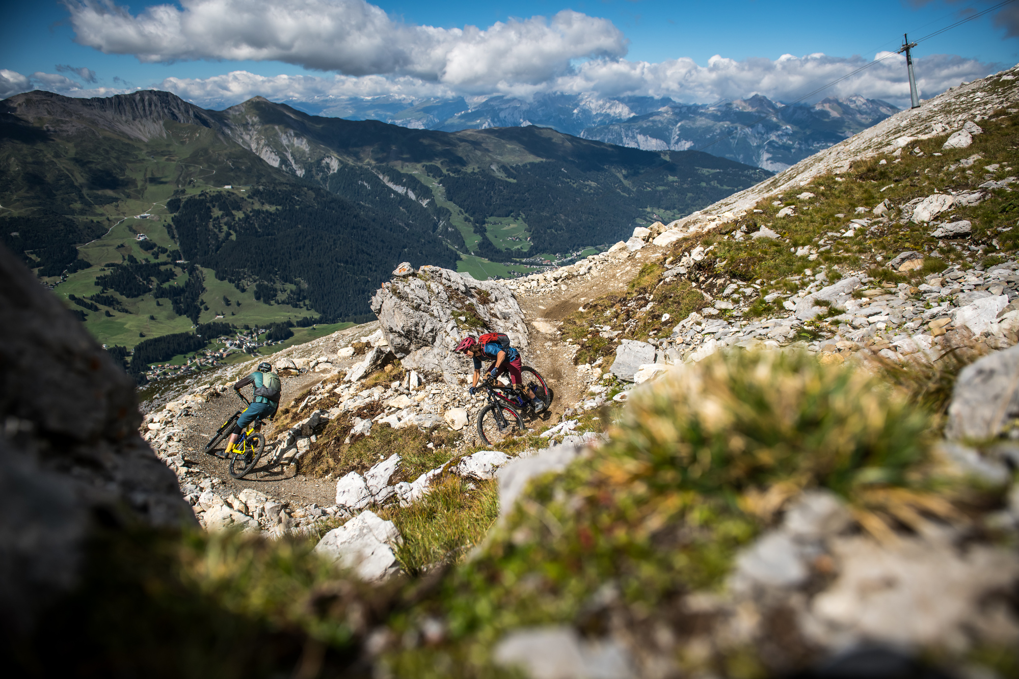 Trail-Zuwachs in Lenzerheide