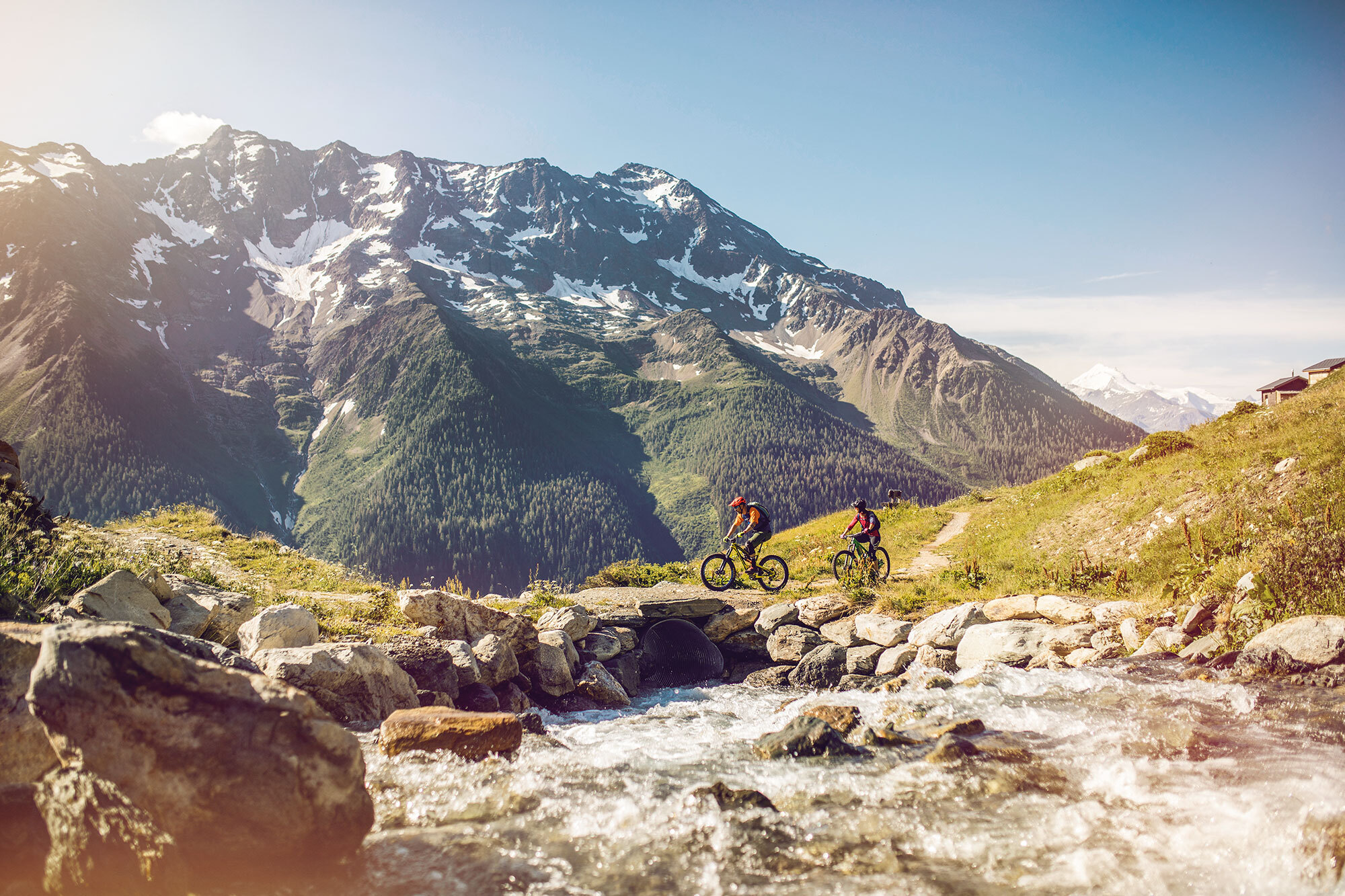 Spielplatz der Superlative   - Mountainbiken im Wallis
