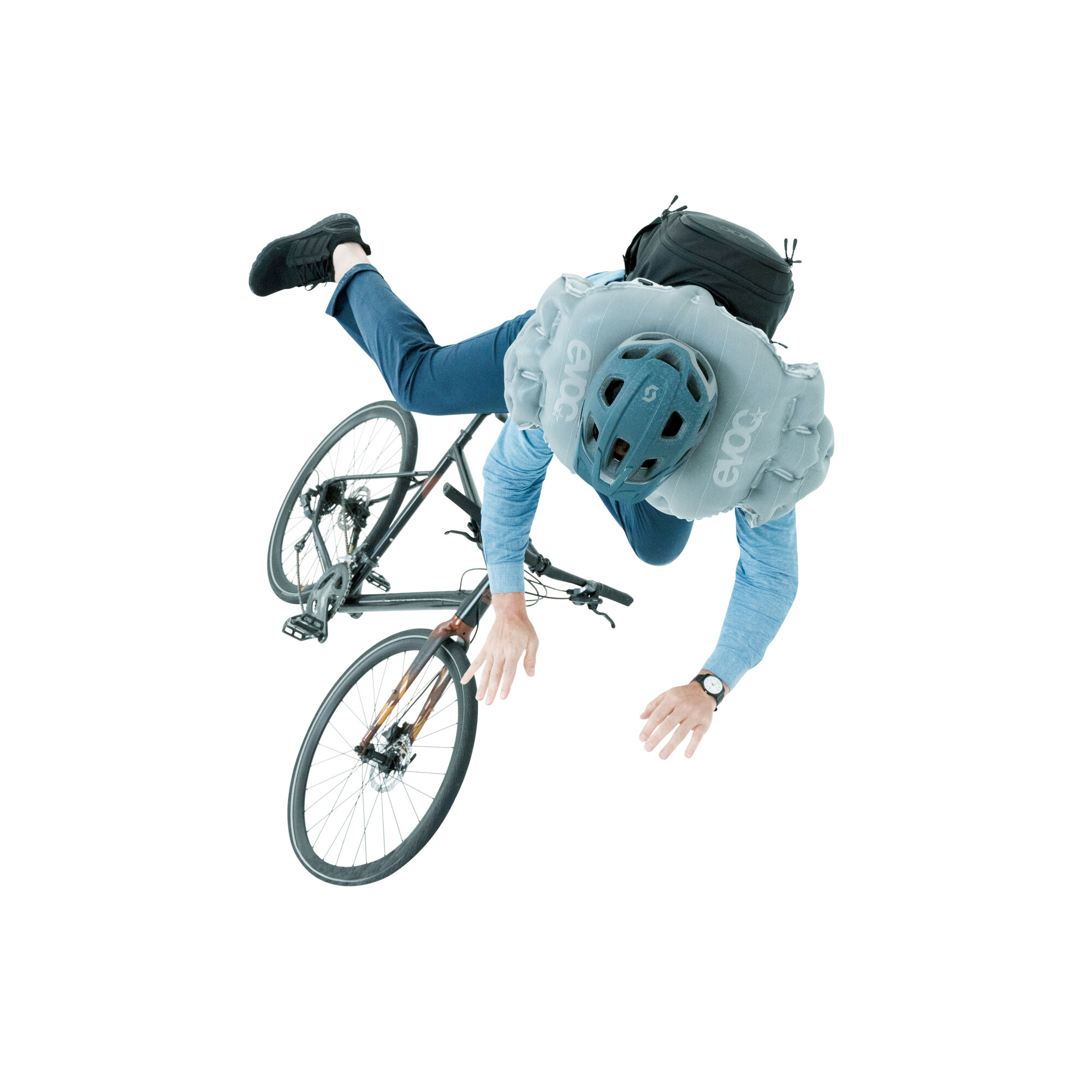 Saefty first:   erster Airbag-Bike-Rucksack