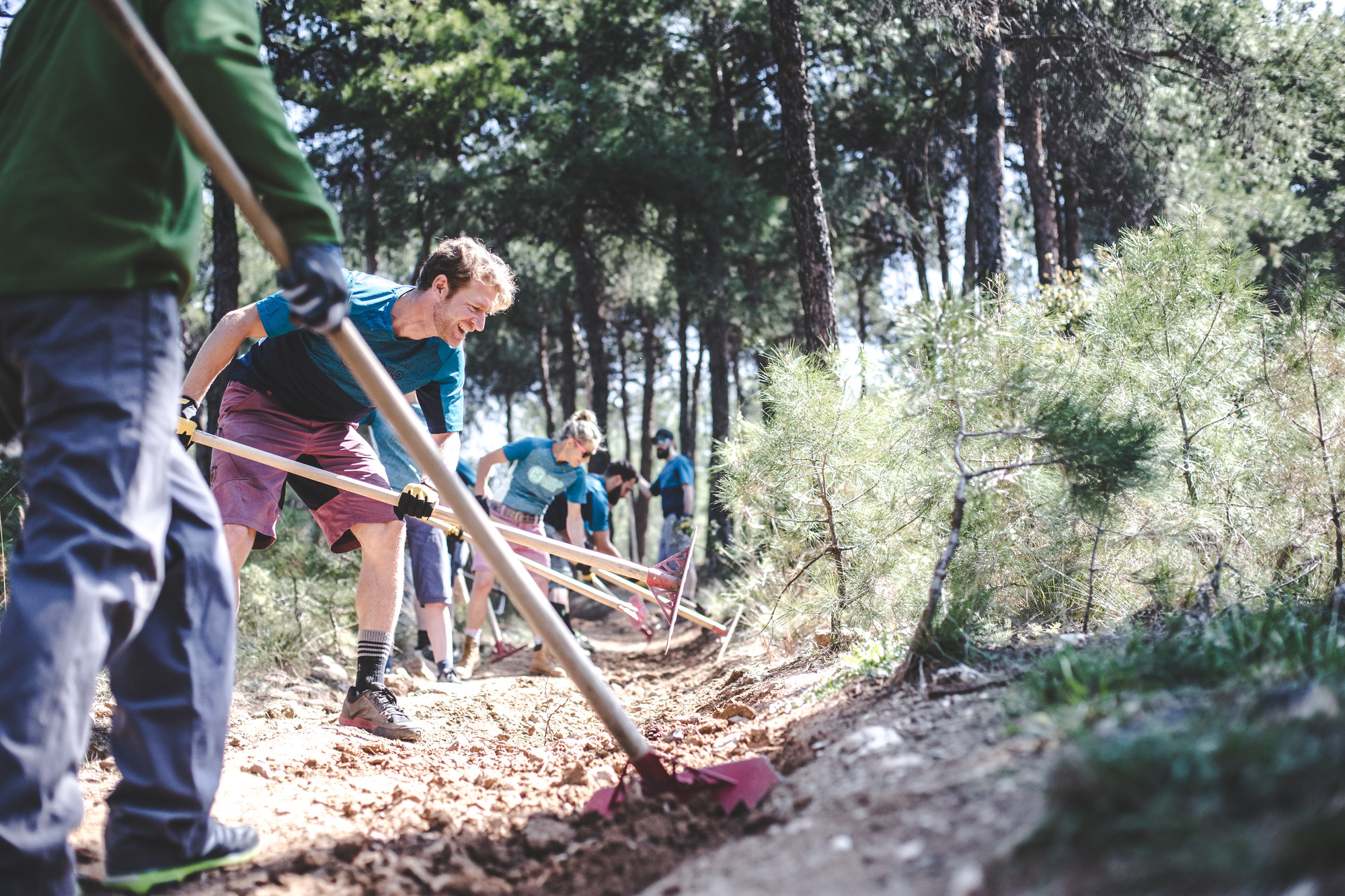 Aegean Trails:   Trailbauwoche in Griechenland