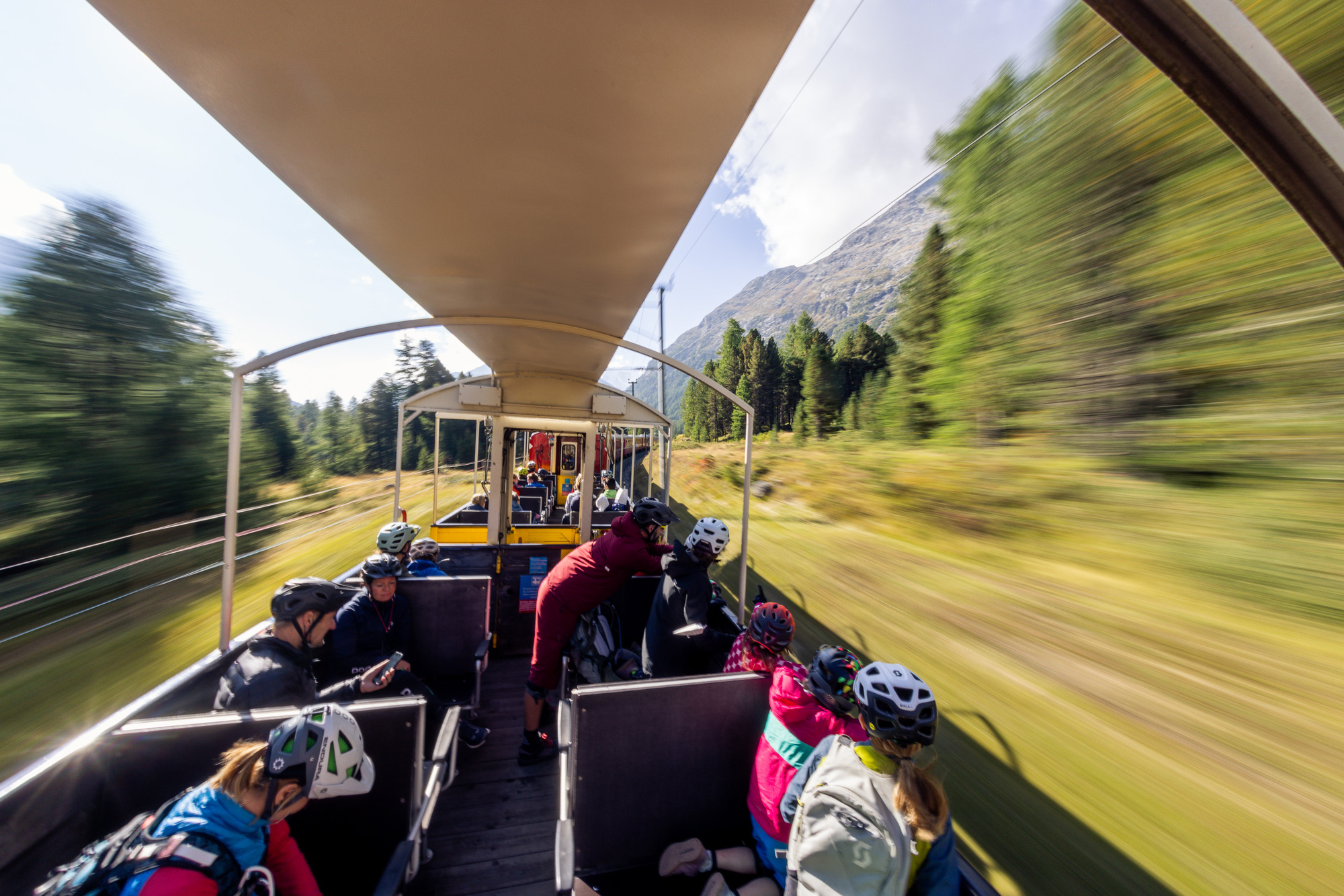 Family-Flow im Oberengadin