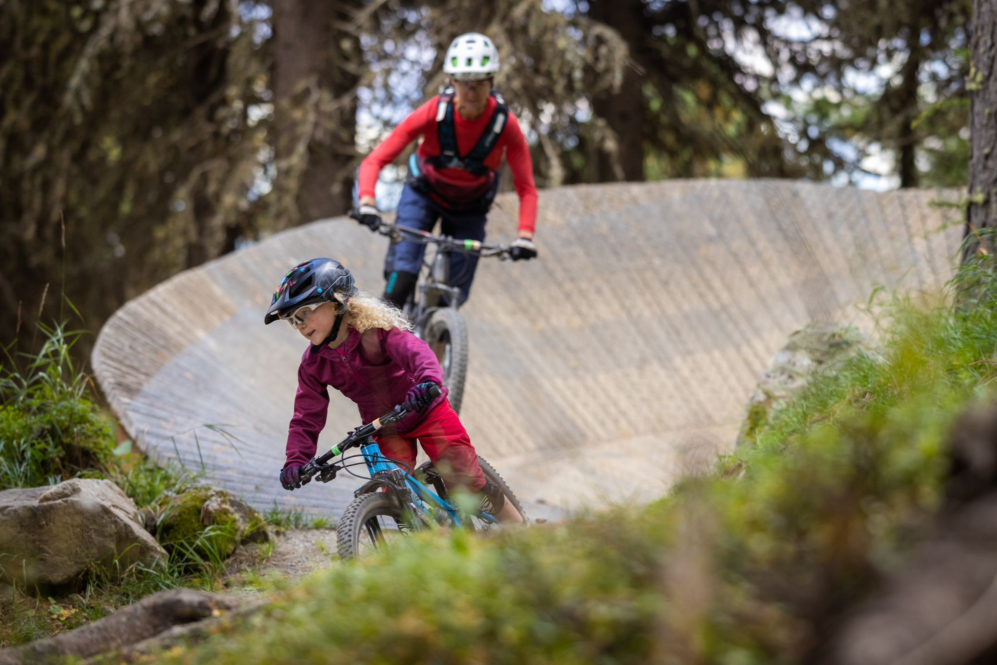 Family-Flow im Oberengadin