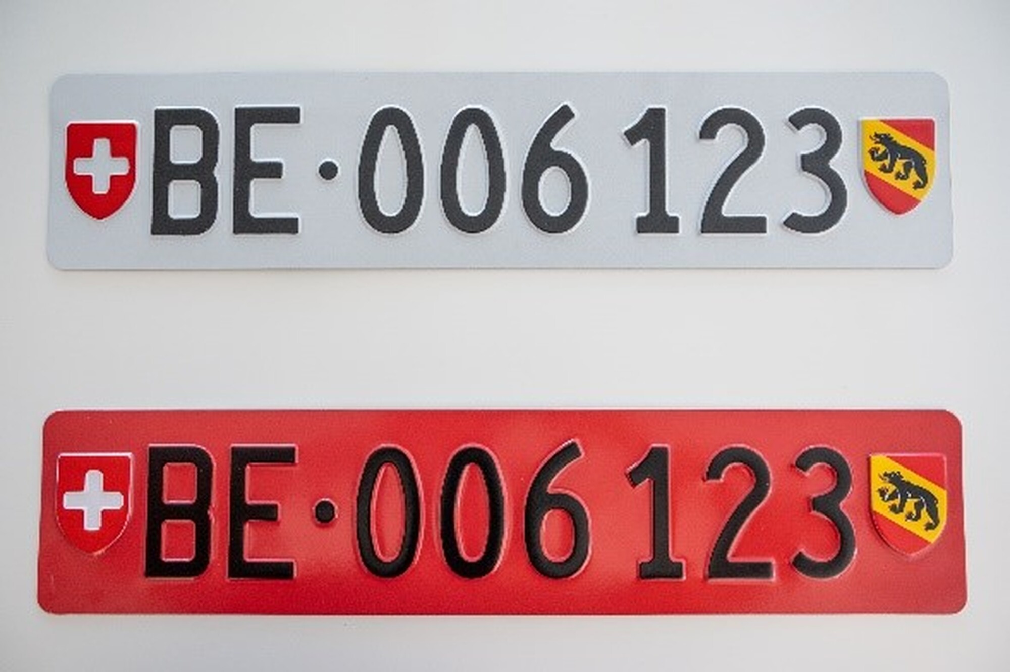 Neu - Nummernschild für Heckträger Neu - Nummernschild für Heckträger