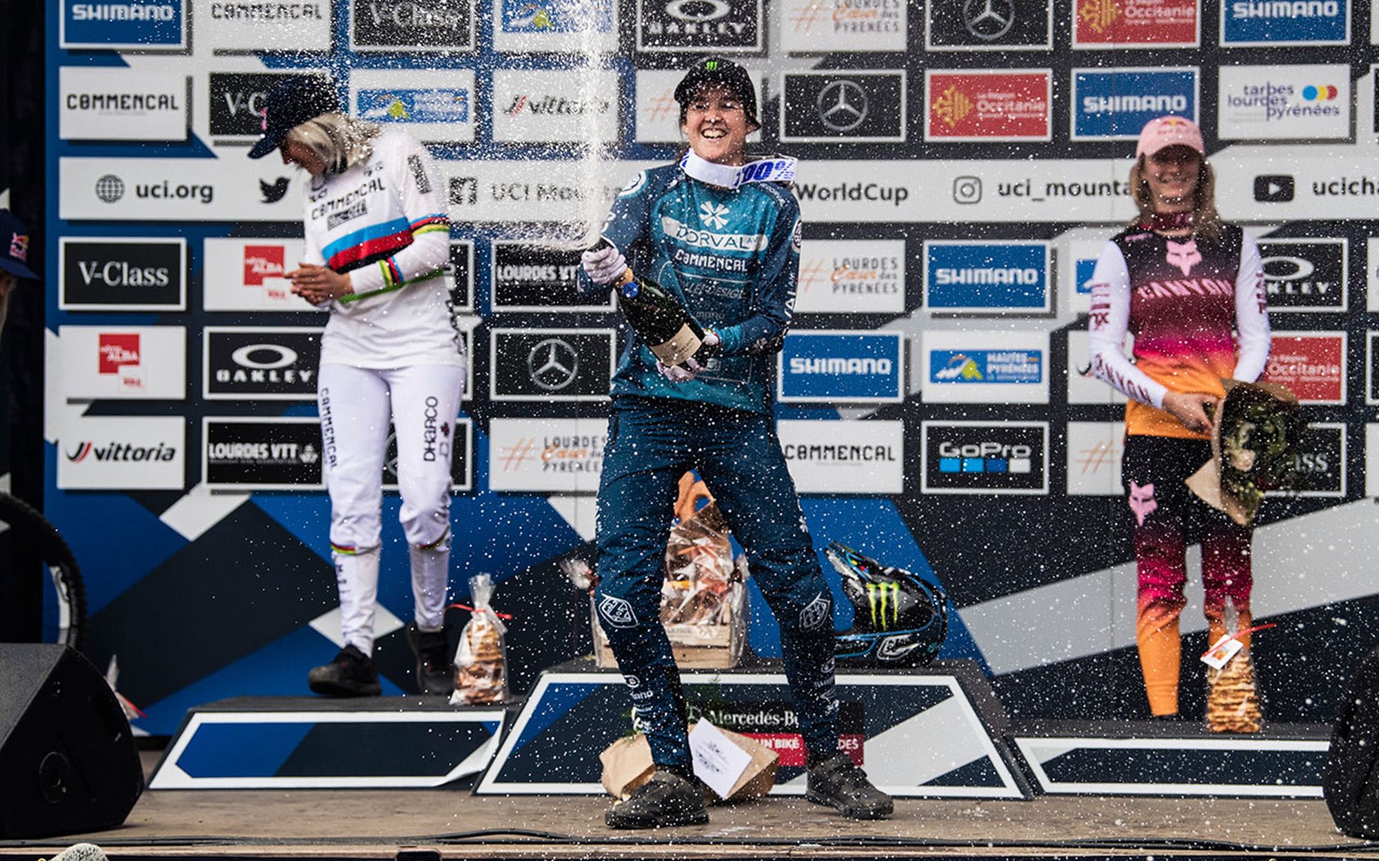 Kreative Linie: Camille Balanche siegt bei Weltcup-Auftakt