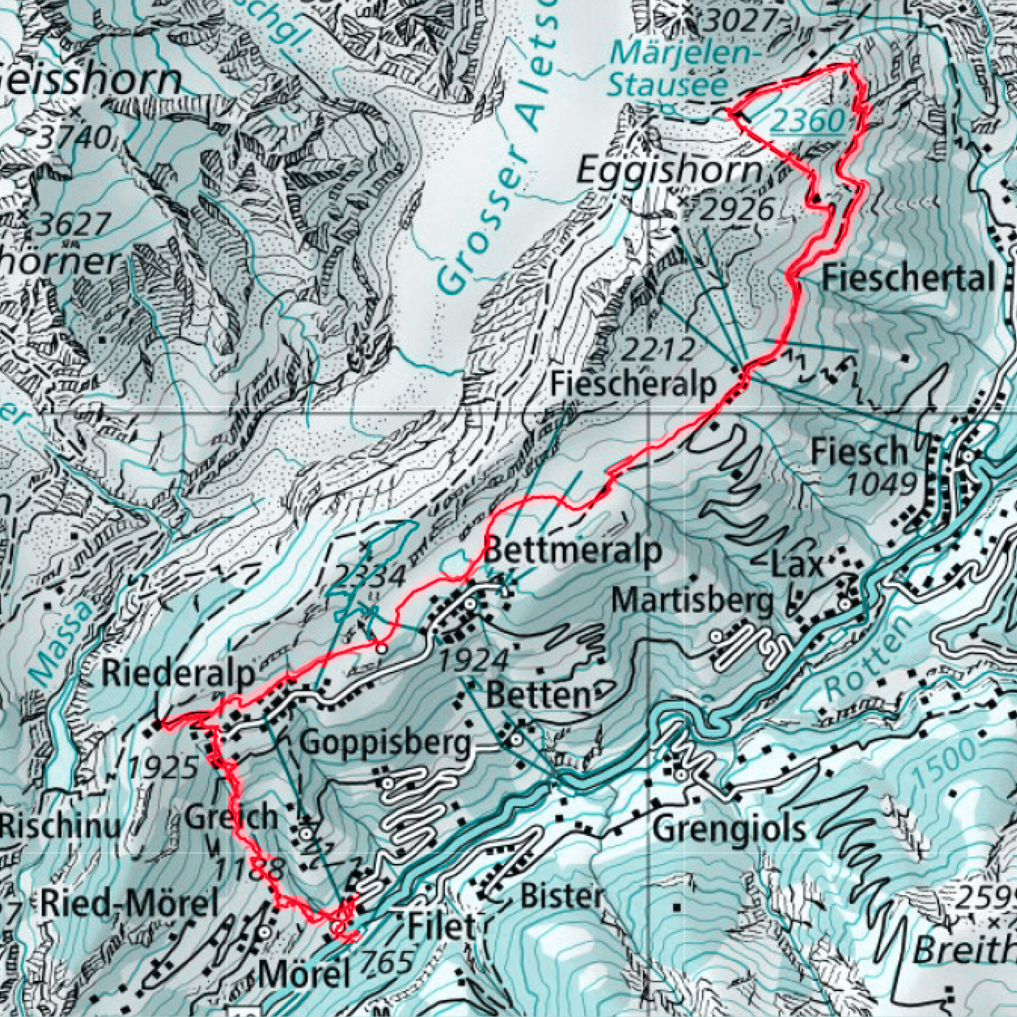 STONEMAN TRIFFT GLETSCHER