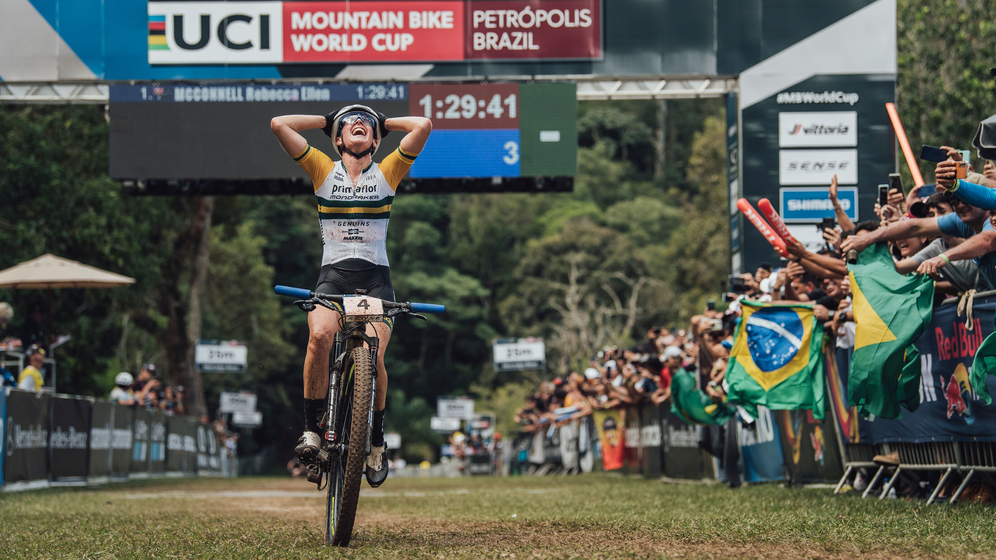 Schurter und McConnell triumphieren bei Weltcup-Auftakt in Brasilien Schurter und McConnell triumphieren bei Weltcup-Auftakt in Brasilien
