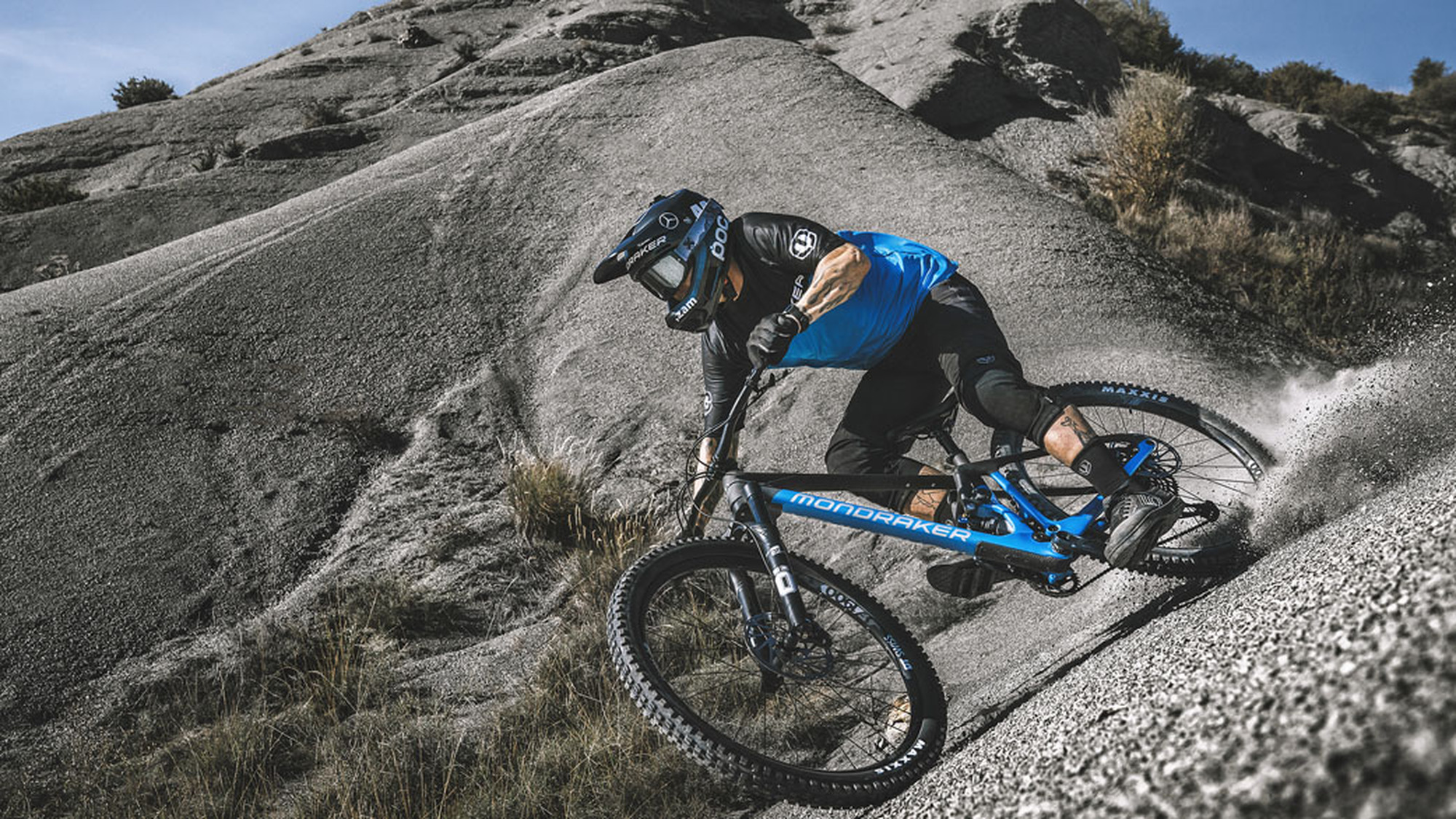 Enduro-Bikes   mächtig Hub für die Abfahrten