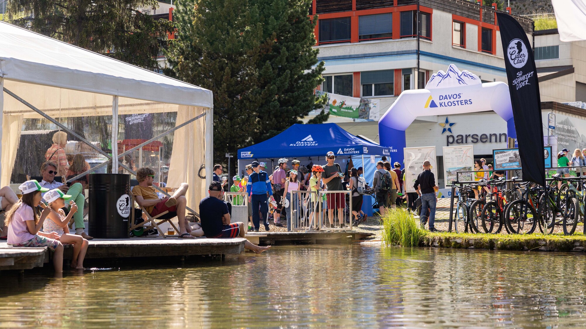 In Davos wurde das Seehofseeli gerockt. In Davos wurde das Seehofseeli gerockt.