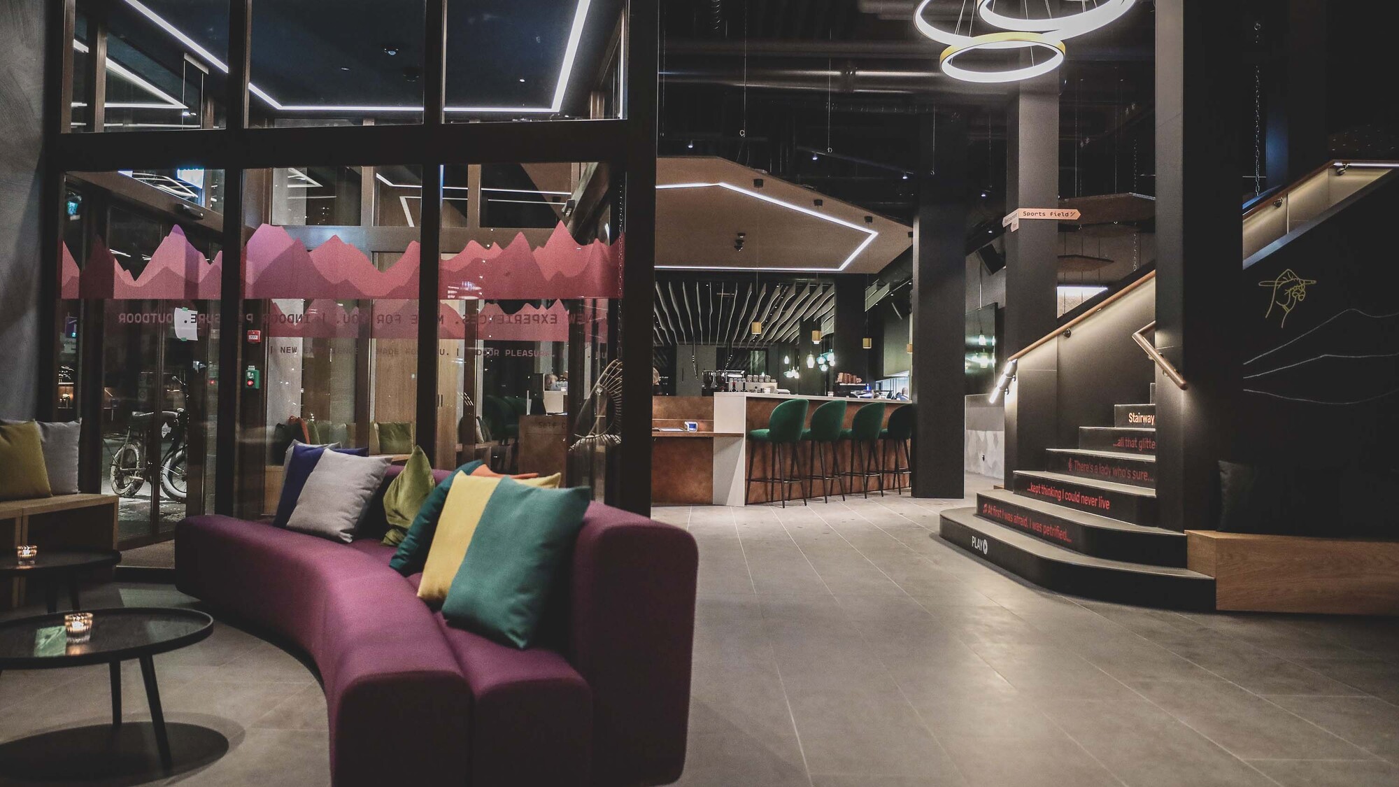 Indoor pleasure, Outdoor fun. AVES Homebase in Arosa. Indoor pleasure, Outdoor fun. AVES Homebase in Arosa.