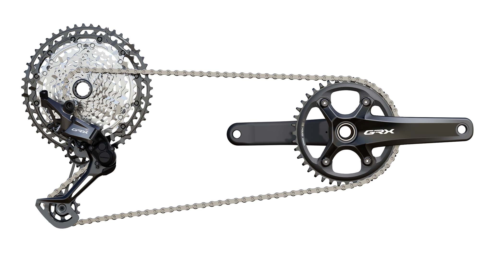 Gravel Alarm - SHIMANO GRX-Gruppe 12-fach
