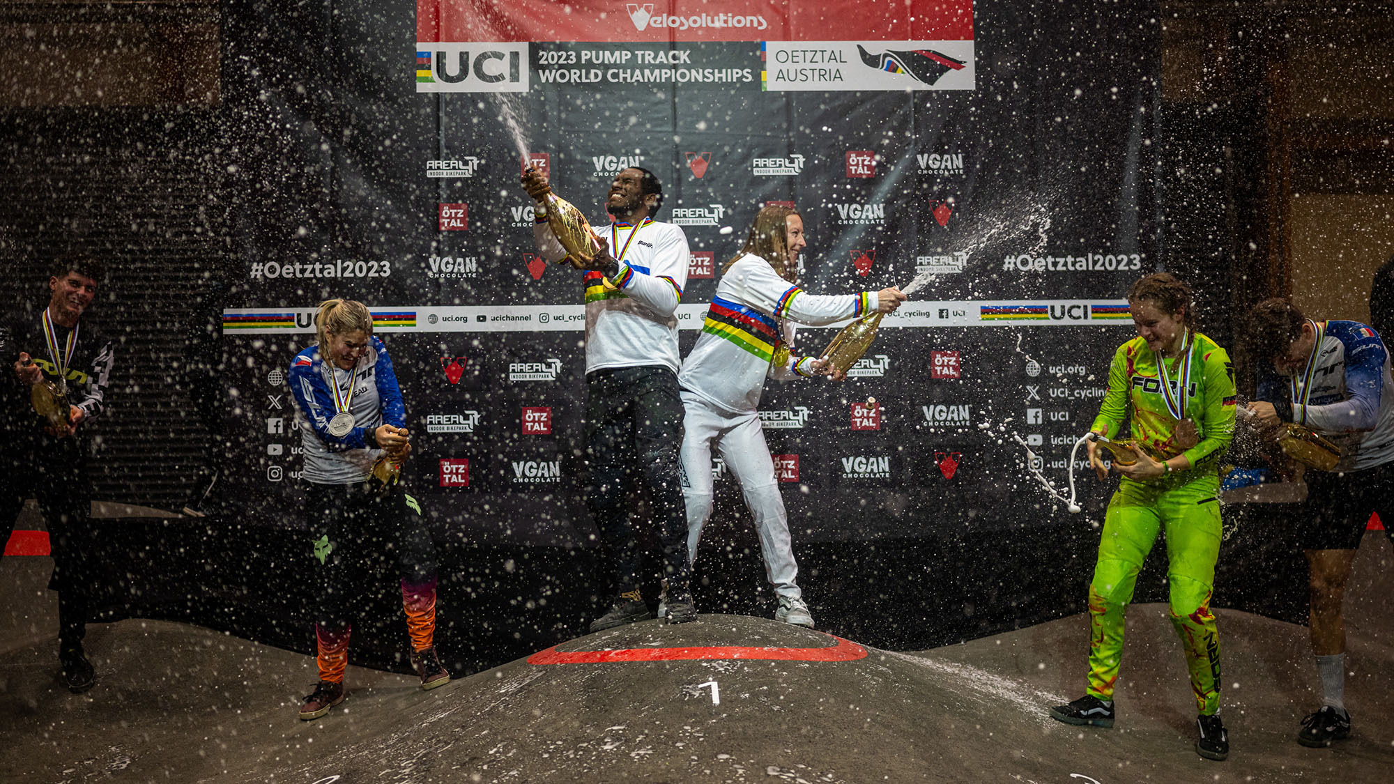 Christa von Niederhäusern holt Gold beim Pumptrack World Cup in Österreich Christa von Niederhäusern holt Gold beim Pumptrack World Cup in Österreich