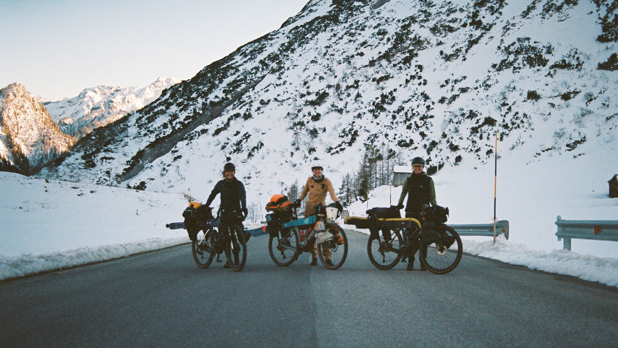 Video: Ride to Ski – Bikepacking and Skiing Adventure Through the Dolomites Video: Ride to Ski – Bikepacking and Skiing Adventure Through the Dolomites