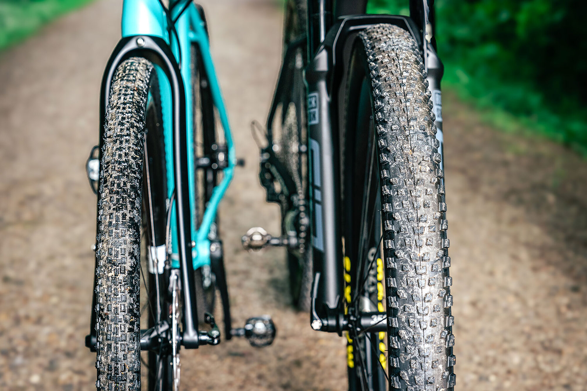 Gravel vs. MTB Gravel vs. MTB