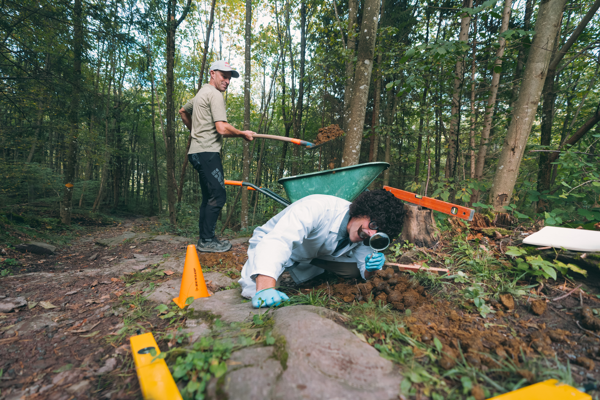 Wer hats erfunden? Die Säumer waren hervorragende Trailbauer Wer hats erfunden? Die Säumer waren hervorragende Trailbauer