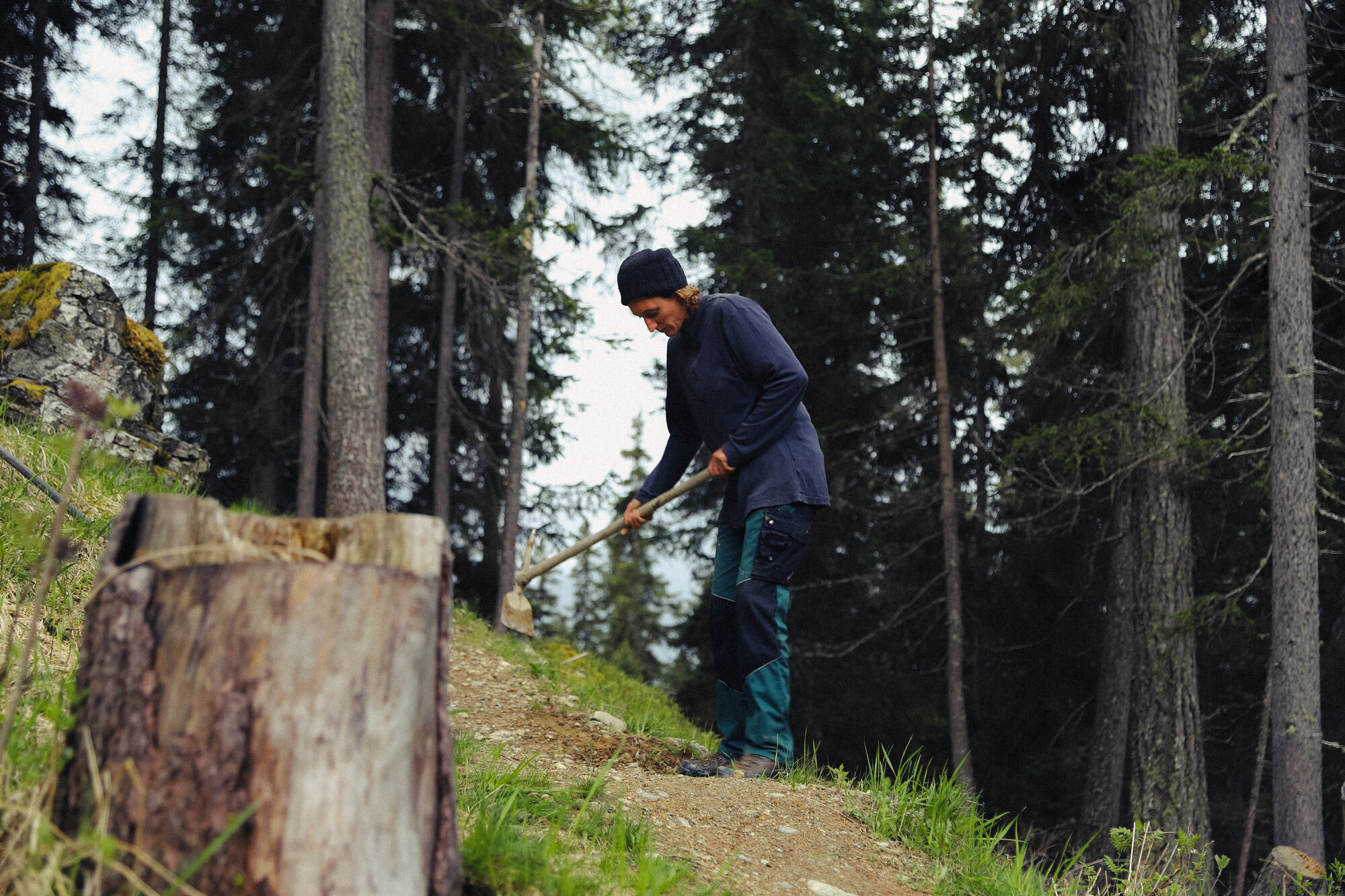 Wegmacher:innen in Graubünden. Auf ein Wort mit Martina und Jacky. Wegmacher:innen in Graubünden. Auf ein Wort mit Martina und Jacky.