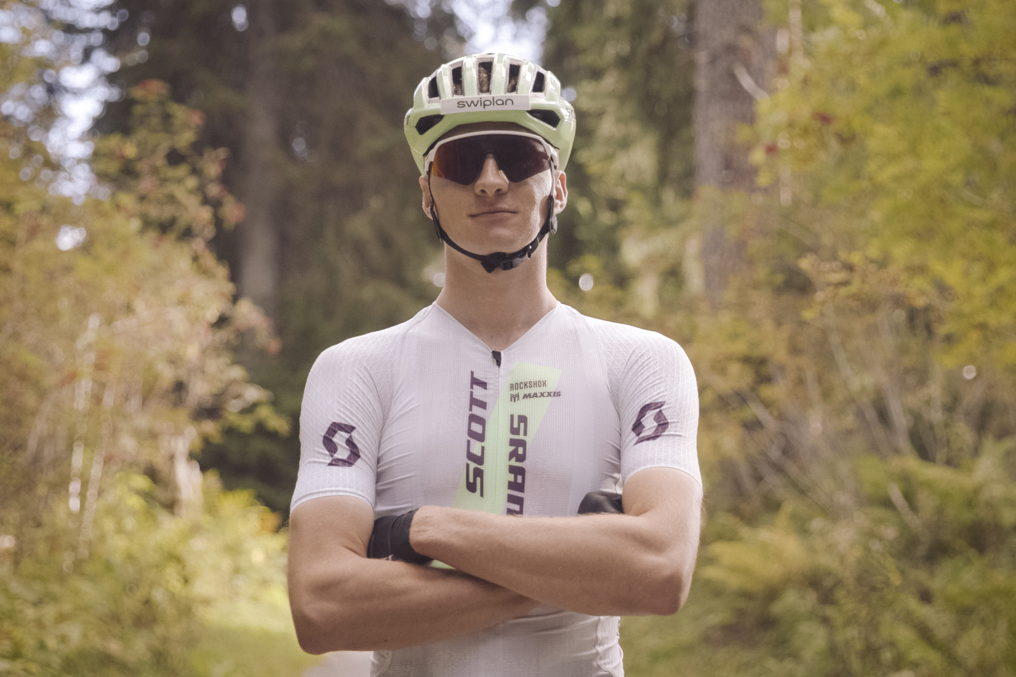 Fabio Püntener bei Scott-SRAM MTB Racing