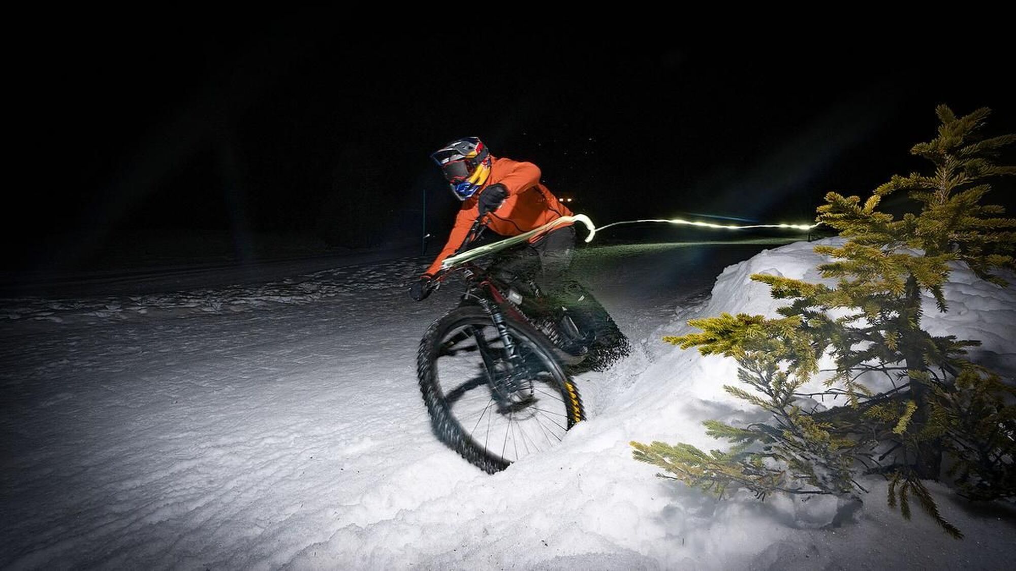 Mountainbiken auf der Skipiste am Flumserberg
