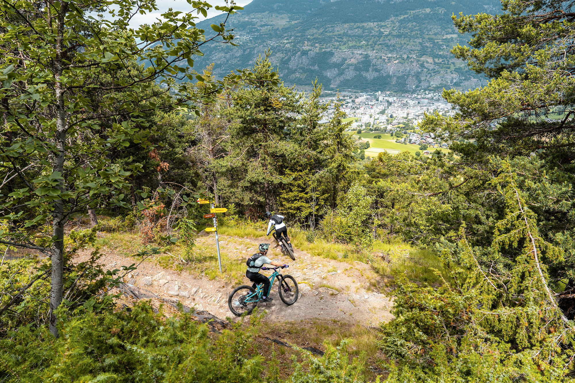 Mountainbiken in Brig: Zwischen Stockalperschloss und Alpentrails